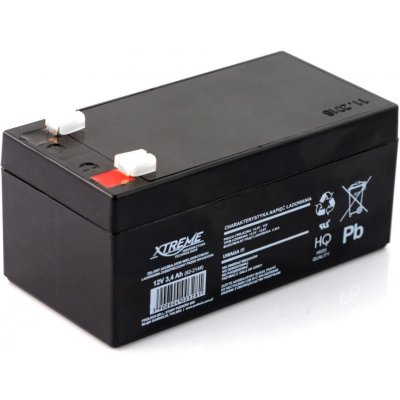 XTREME 12V 3,4Ah – Zbozi.Blesk.cz