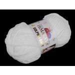 Stoklasa Pletací žinylková příze Dolphin Baby 100 g Balení: 1 ks, Varianta: 1 (80301) bílá 1 (80301) bílá – Sleviste.cz