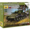 Model Zvezda Т-70B Soviet Tank Wargames WWII military 6290 1:100