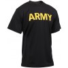 Pánské Tričko Rothco triko s nápisem ARMY ČERNÉ černá
