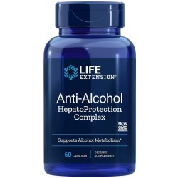 Life Extension Anti-Alcohol Hepatoprotection 60 softgel kapslí
