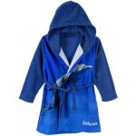 Ushuaia dětský flísový župan modrý – Zboží Mobilmania