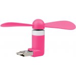 Micro USB větráček růžový – Hledejceny.cz