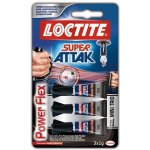 LOCTITE Super Attak Mini Trio Gel vteřinové lepidlo 3x1 g – Hledejceny.cz