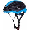 Cyklistická helma Force Lynx černá matná-modrá 2019
