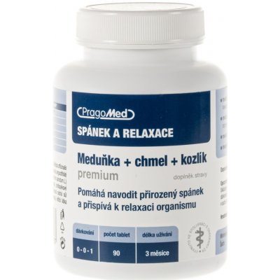 Meduňka + chmel + kozlík 90 tablet – Hledejceny.cz