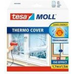 tesamoll® Termoizolační fólie na okna Barva: průhledná, Rozměr: 1,7 m : 1,5 m, Doplňující informace: 1 fólie, 1 role pásky – Zboží Mobilmania