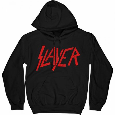 Slayer mikina Distressed Logo Black – Zboží Dáma