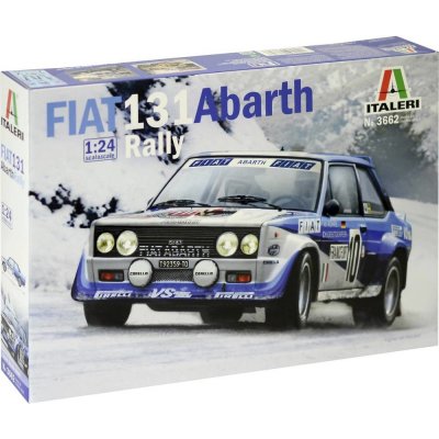 Italeri 3662 Fiat 131 Abarth Rally model auta stavebnice 1:24 – Hledejceny.cz