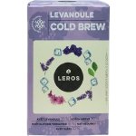 Leros Cold Brew Levandule ledový čaj k luhování za studena 20 x 1,2 g – Sleviste.cz