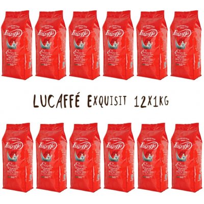 Lucaffé EXQUISIT zrnková 6 x 1 kg – Hledejceny.cz