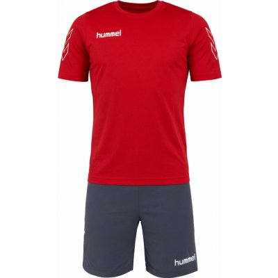 Hummel Ina Core dětský sportovní komplet dresu červená – Hledejceny.cz