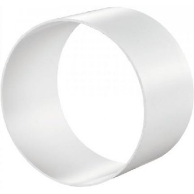 Vents Spojka pro kruhové potrubí 128 mm vnější PVC – Hledejceny.cz
