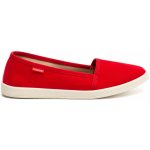 Oldcom espadrilky Canvas červené – Zboží Dáma