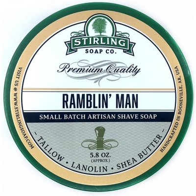 Stirling Shave soap Ramblin' man mýdlo na holení 170 ml