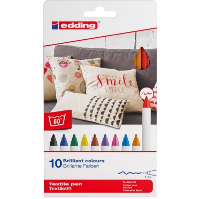 Edding Popisovač na textil 4600 10 ks