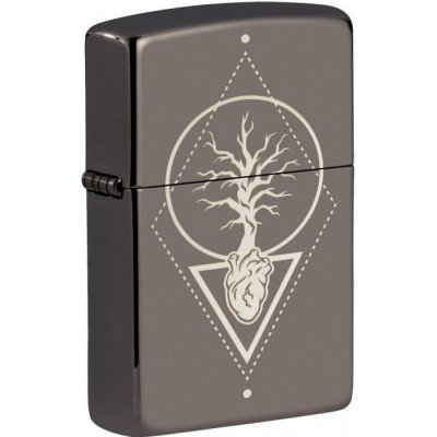 Zippo Benzínový Heart of Tree Design