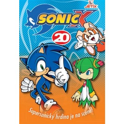 Sonic X 20 papírový obal DVD – Zboží Mobilmania