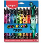 Maped 9862 Color'Peps Monster pastelky 24 ks – Zboží Živě