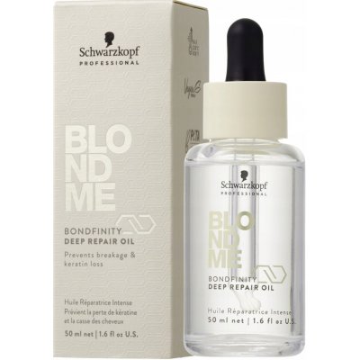 Schwarzkopf Professional Blondme Bondifity Deep Repair Oil výživný olej na vlasy 50 ml – Sleviste.cz