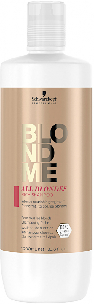 Schwarzkopf BlondME All Blondes Rich Shampoo 1000 ml