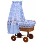 Scarlet Proutěný košíks nebesy Kulíšek modrá – Zboží Dáma