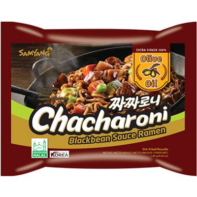 Samyang Chacharoni Blackbean Sauce Ramen instantní nudle 140 g – Zboží Dáma