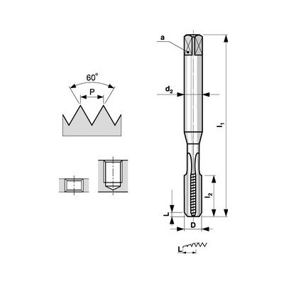 Bučovice Tools ZAV M 7 PR DR 2N HSSE PN 8/1371 DIN371 - BU191-070 – Hledejceny.cz