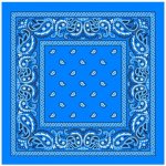 Blingstar bandana šátek Světle modrá B389 – Hledejceny.cz