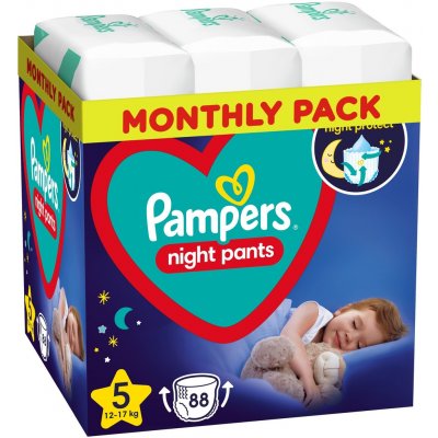 Pampers Night Pants 5 88 ks – Zboží Mobilmania