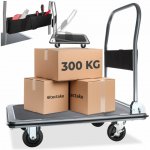 TecTake 402778 Plošinový s brzdami 300 kg – Zboží Mobilmania