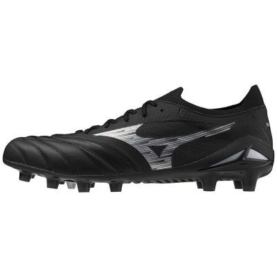 Mizuno MORELIA NEO IV ELITE FG Black/Galaxy Silver/Black – Zboží Mobilmania