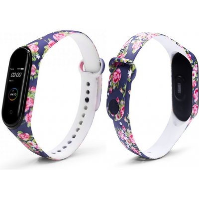Xiaomi Mi Band 3/4 náhradní náramek Modrá růže MBSCZ-IMG4MR – Hledejceny.cz