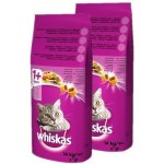 Whiskas Adult hovězí 2 x 14 kg – Zbozi.Blesk.cz