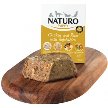 Naturo Puppy Chicken & Rice with Veget 150 g