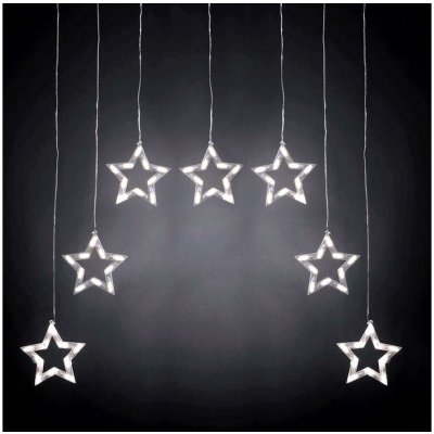 Aigostar B.V. - LED Venkovní řetěz 70xLED/230V 1,2x1m IP44 studená bílá hvězd B10303ABGG – Hledejceny.cz