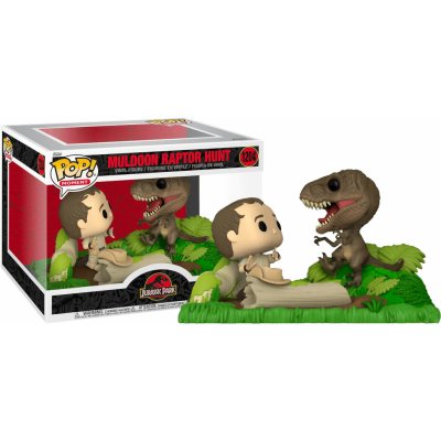 Funko Pop! 1204 Jurassic Park Muldoon Raptor Hunt