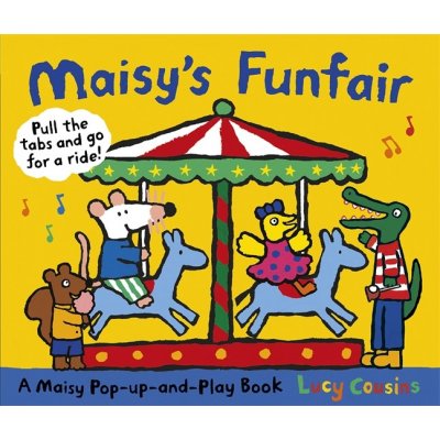 Maisy's Funfair kniha pro děti v angličtině s pohyblivými obrázky