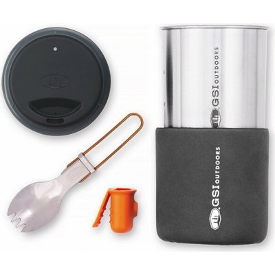 GSI Outdoors Glacier Stainless Minimalist nerezová sada 0.6 l – Hledejceny.cz
