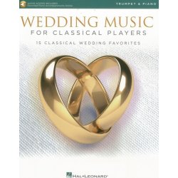 Wedding Music for Classical Players noty na trubku klavír + audio