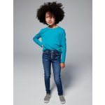 Gap Dětské džíny high rise jegging Tmavě modrá – Zbozi.Blesk.cz