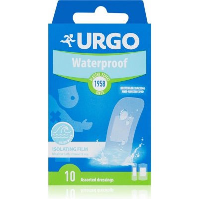 URGO Waterprof Aquafilm voděodolná náplast 10 ks – Zboží Mobilmania