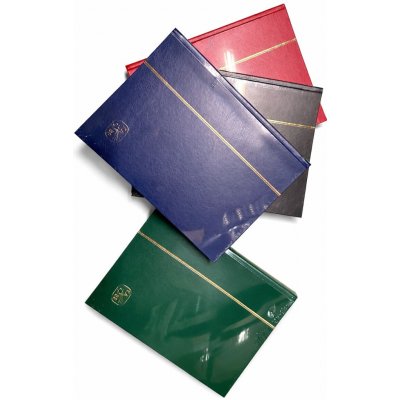 LEUCHTTURM Album na známky A4 60 stran, černé stránky Barva: Zelená – Zboží Živě