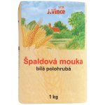 Vince Špaldová mouka bílá polohrubá 1 kg – Zboží Dáma