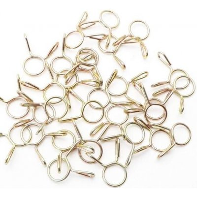 Hadicové spony EAHOME 100 ks - 10 velikostí – Zboží Mobilmania