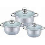Elitehoff Sada hrnců nerezová ocel 6 ks – Zboží Mobilmania