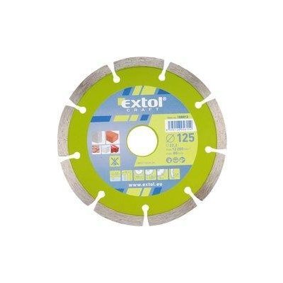 EXTOL CRAFT 108811 kotouč diamantový řezný segmentový - suché řezání, O 115x22,2x2mm – Hledejceny.cz