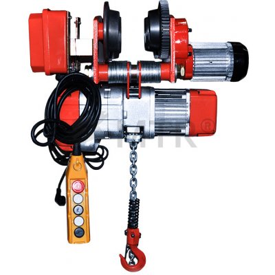 MTR Elektrický řetězový kladkostroj s elektrickým pojezdem Varianta: Elektrický řetězový kladkostroj s elektrickým pojezdem – 6m zdvih, 5t nosnost, 1ks 6m zdvih, 5t nosnost – Hledejceny.cz
