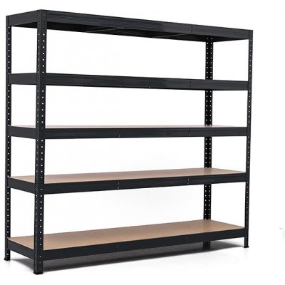 Trestles RH Regál 1500 x 1600 x 400 mm 5 polic šedá – Zboží Dáma