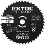 EXTOL kotouč pilový HSS,Ř89x1x10mm, 44T(8893022E) – Hledejceny.cz